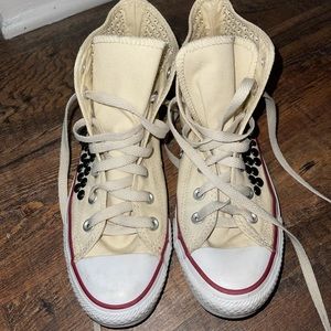 Studded converse